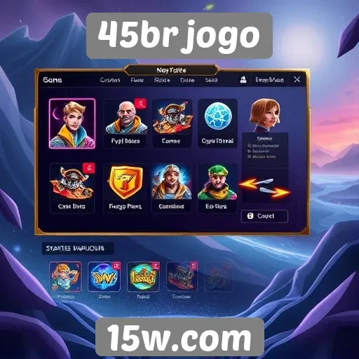 Explorando a interface do 45br jogo para iniciantes